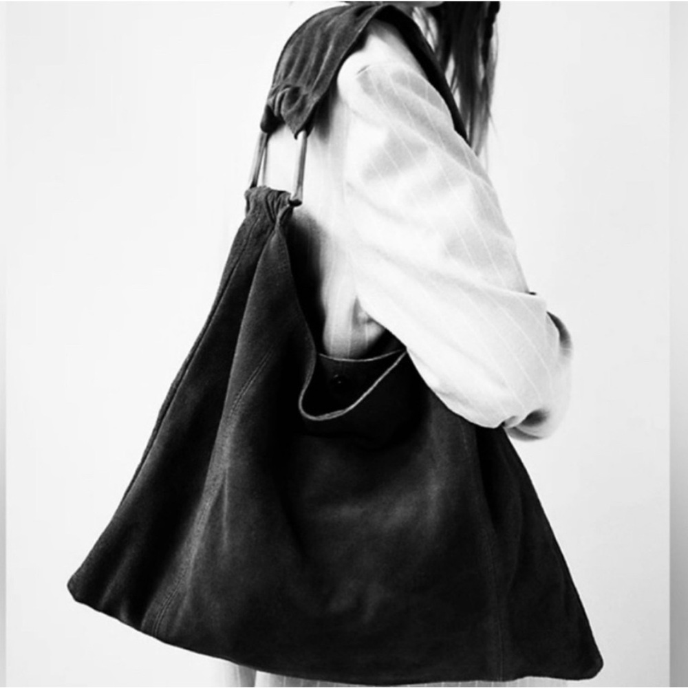 Gorgeous, Free People Bobbi slouchy suede tote❤️ NWT - Picture 3 of 8